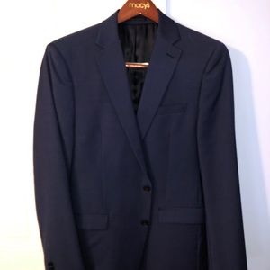 Men's Calvin Klein Classic Fit 2 Piece Blue Suit , Jacket 42 L, Pants 34/32